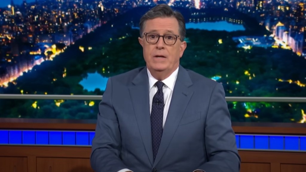 Stephen Colbert Addresses Charlie Kirk's Death on His Show