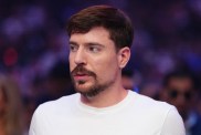 MrBeast Nearly Floored by Mike Tyson in Stomach Shot Stunt