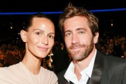 Jake Gyllenhaal Looks Mesmerized by Girlfriend Jeanne Cadieu in Emmys Photo