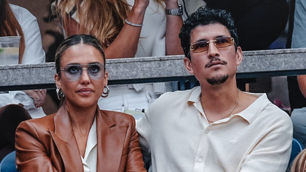 Jessica Alba & Danny Ramirez Lock Lips After Birthday Celebration
