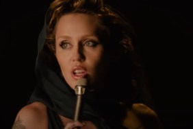 Miley Cyrus Stuns in Sheer Black Dress For Photoshoot