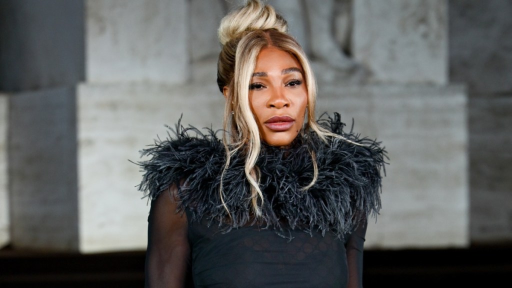 Serena Williams Has Fans in a Chokehold in Sheer Black Dress