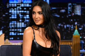 Fans React to Kim Kardashian in Latex Dress With Bold Neckline: 'Breathtaking'