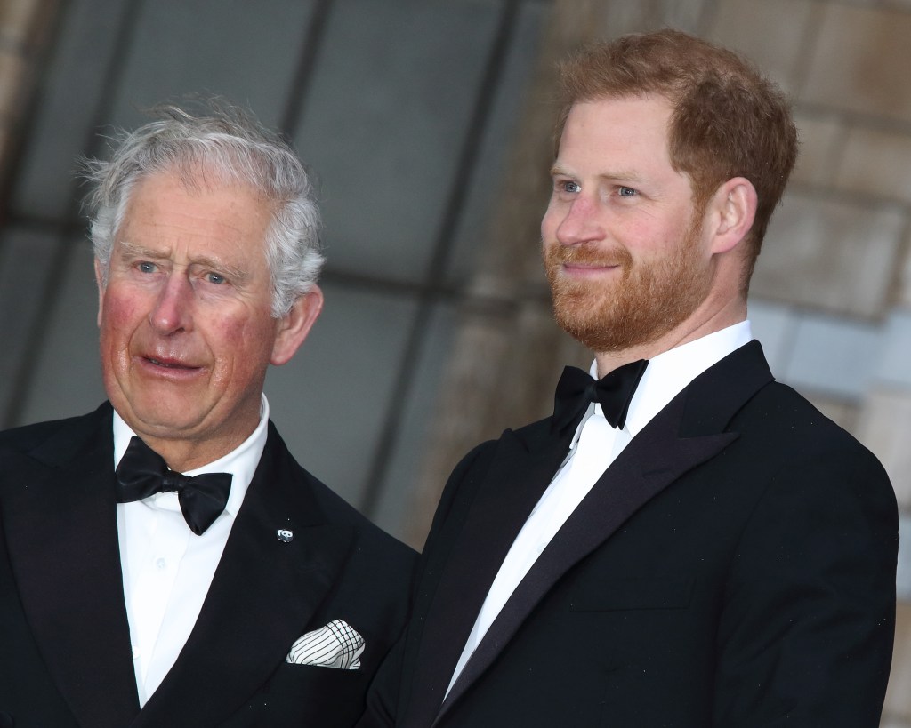 Prince Harry and King Charles