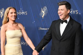Scarlett Johansson & Colin Jost’s Glambot Video Has Fans Begging for Effort