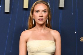 Scarlett Johansson Turns Head in Strapless Butter-Yellow Gown at Emmys 2025