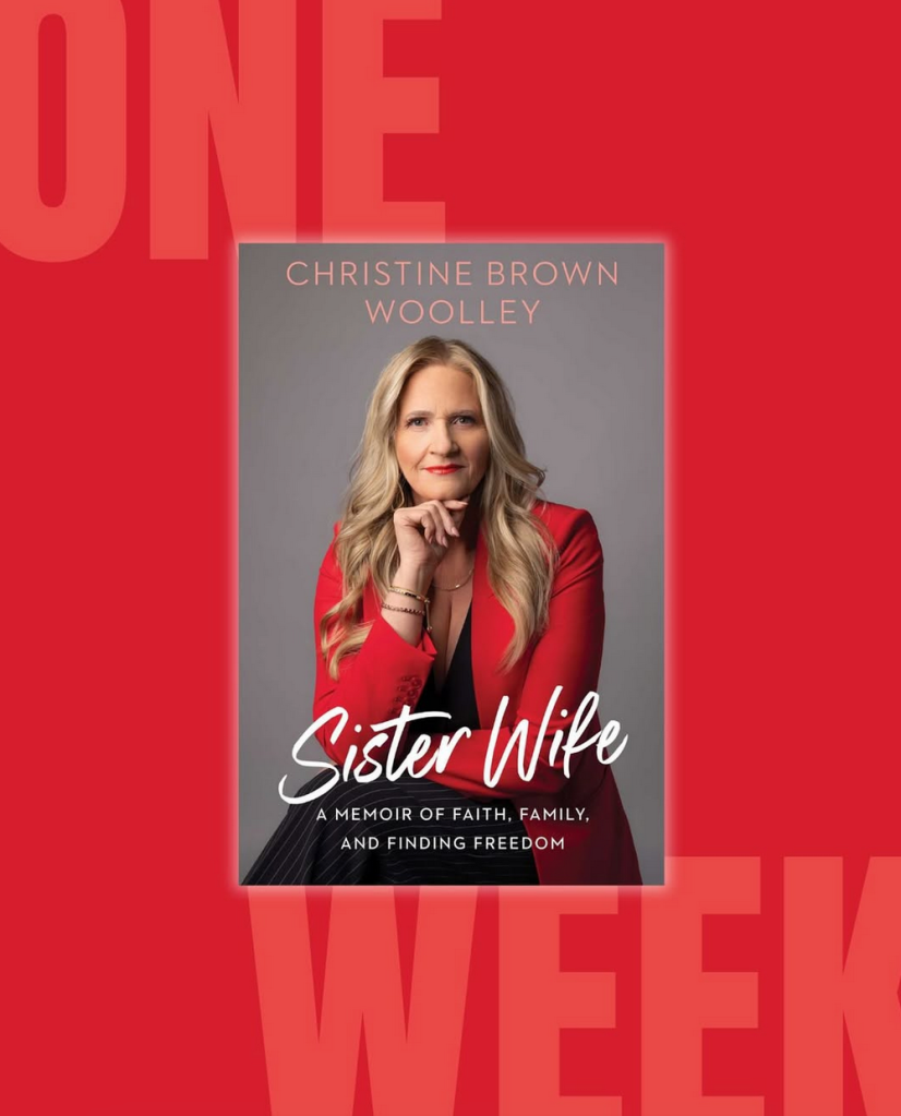Cover of Christine Brown's book via her Instagram.