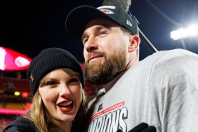 Taylor Swift Spotted Hiding Behind Wall As She Attends Travis Kelce's Game