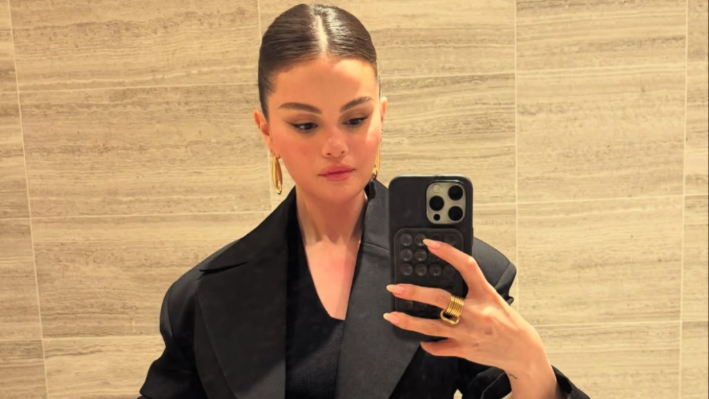 Selena Gomez Rare Beauty anniversary Instagram photos
