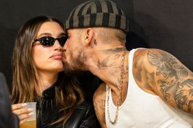 Justin & Hailey Bieber’s Pool Kiss Photos Have Fans Believing in Love All Over Again