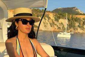 Bikini-Clad Salma Hayek Celebrates Birthday in Sun-Drenched Yacht Photos