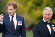 Prince Harry and Prince Charles, Prince of Wales attend the Gurkha 200 Pageant at the Royal Hospital Chelsea on June 9, 2015 in London, England.