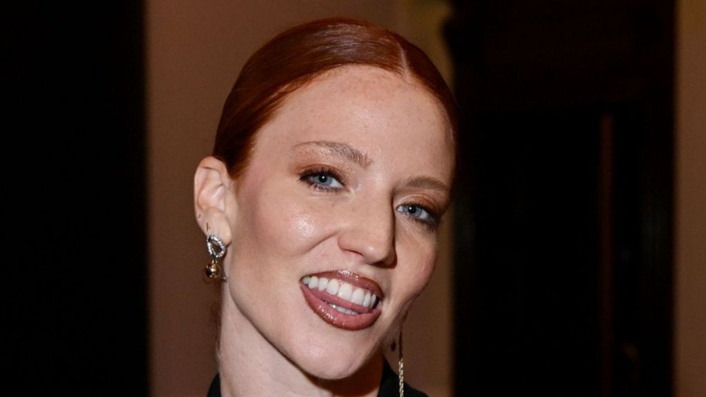 Jess Glynne Shows Off Her Style in Brown Bikini