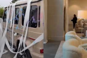 Kylie Jenner investigating toilet paper prank on her car
