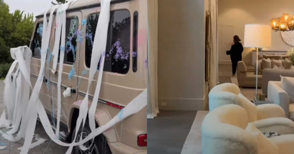 Kylie Jenner Investigates Toilet Paper Prank on Her Car in New Video