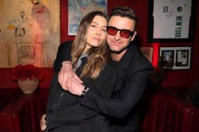 (L-R) Jessica Biel and Justin Timberlake attend Justin Timberlake's 'EVERYTHING I THOUGHT IT WAS' Album Release Party at Dan Tana's on March 14, 2024 in West Hollywood, California.