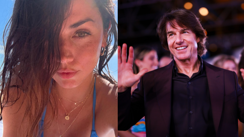 Ana de Armas, Tom Cruise attends the "Mission Impossible – The Final Reckoning" Mexico Red Carpet and Premiere at Auditorio Nacional on May 20, 2025, in Mexico City, Mexico.