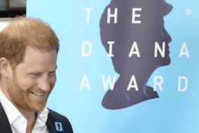 Prince Harry, Duke of Sussex takes part in a panel discussion on how social action positively impacts mental health with four young people who are involved with The Diana Award, in Salisbury Square on September 11, 2025 in London, England.
