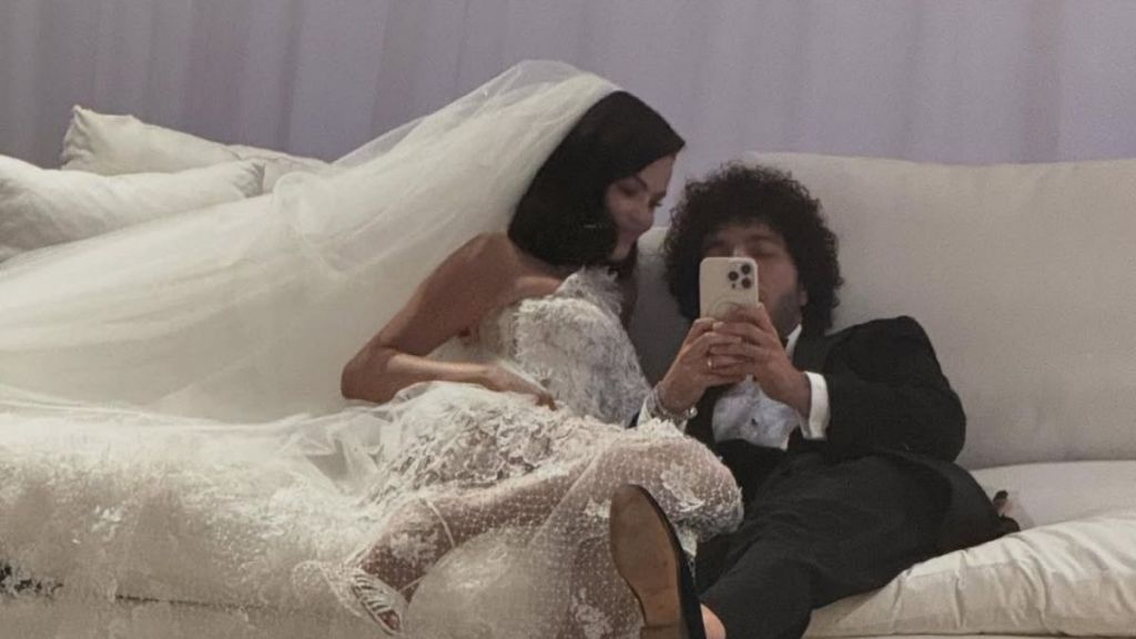Benny Blanco Calls Selena Gomez a 'Real Life Disney Princess' in Wedding Photos