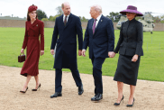 Kate Middleton Prince William body language Donald Trump Melania Trump UK visit