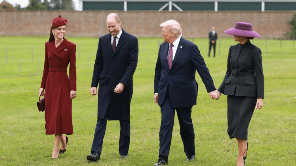 Donald Trump State Banquet speech Prince Harry Prince William