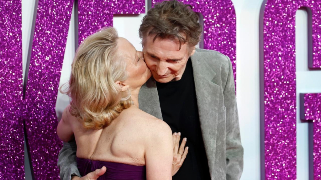 Pamela Anderson Liam Neeson relationship status
