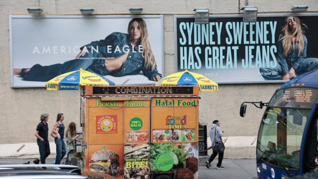Sydney Sweeney American Eagle ad