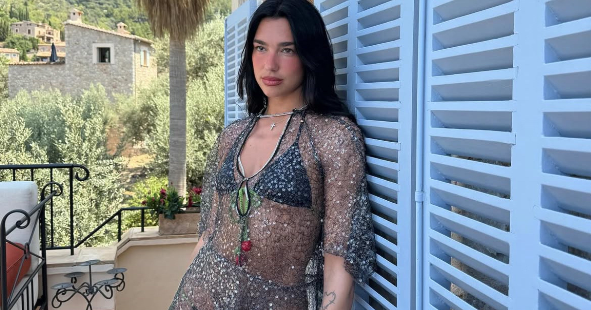 Video: Dua Lipa Flaunts Her Moves in a Bodysuit That's More Like Lingerie