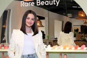 Selena Gomez Wears Racy Black Shorts While Soaking up the Sun