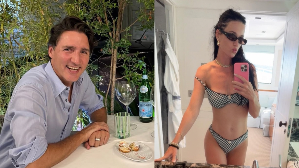Katy Perry Justin Trudeau