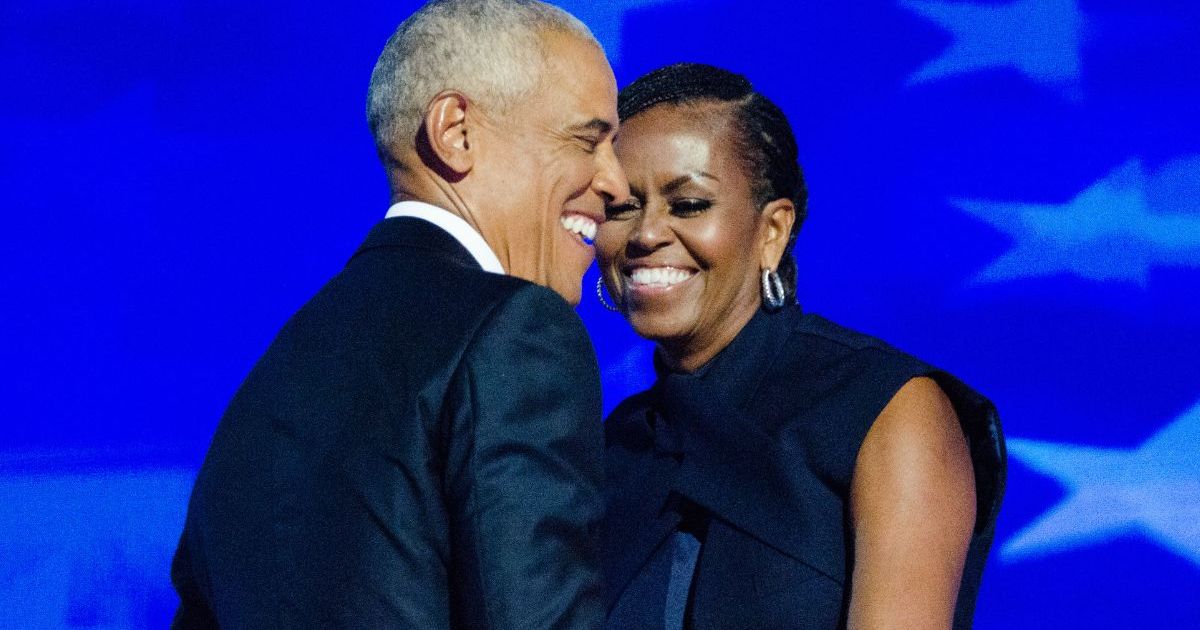 Barack & Michelle Obama Come Together for Yacht Outing in New Photos