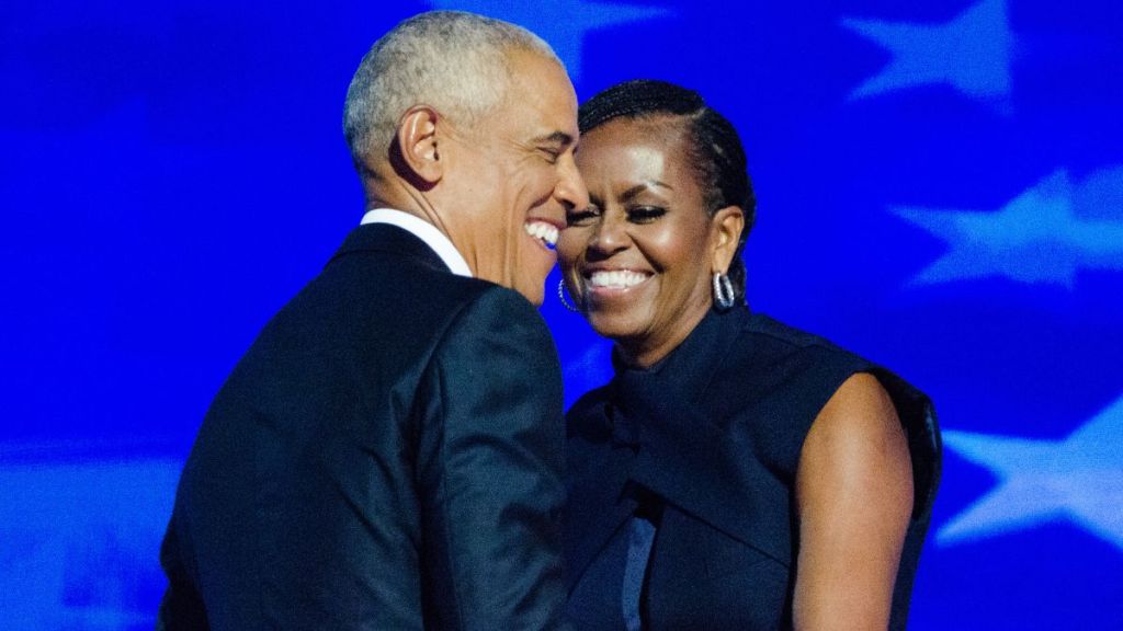 Barack & Michelle Obama Come Together for Yacht Outing in New Photos