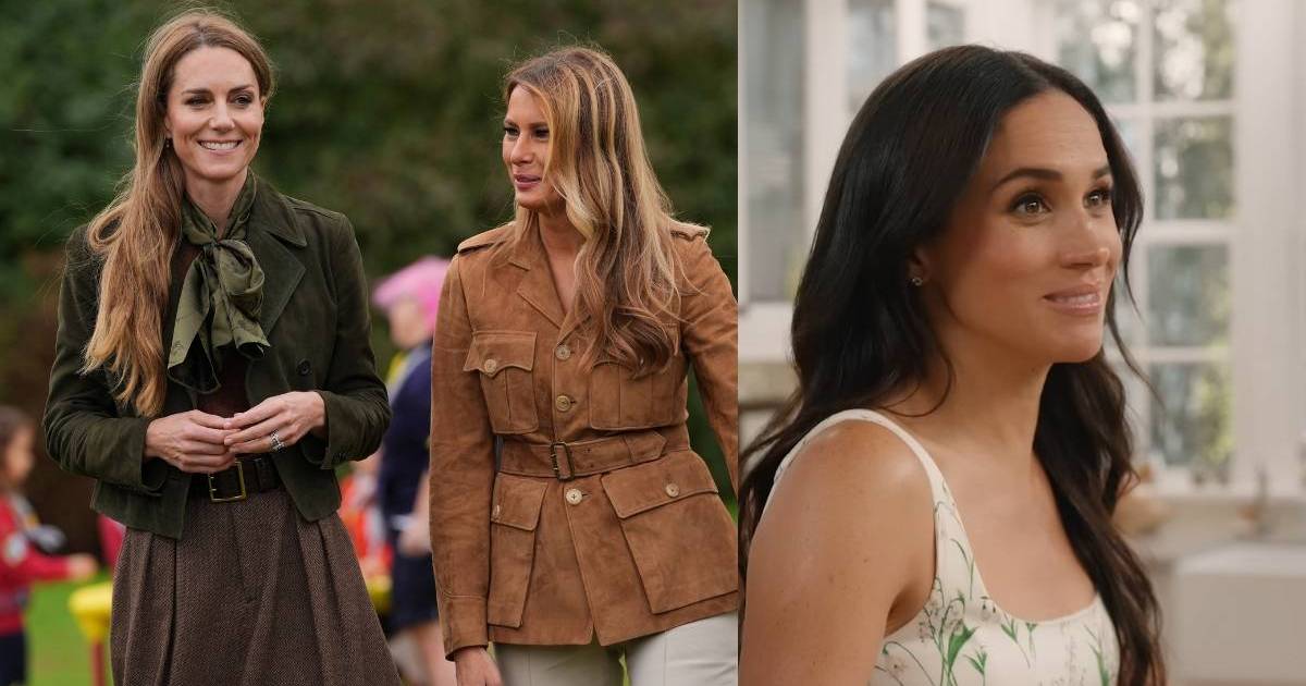 Kate Middleton Didn't Hog Spotlight Like Meghan Markle on Outing With Melania Trump, Expert Claims