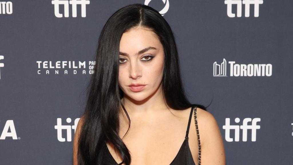 Charli XCX Intensifies Her 'Brat' Look With Sheer Black Dress