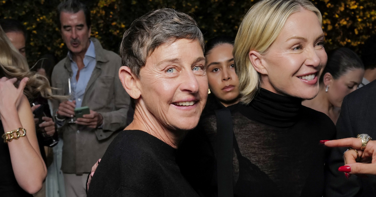 Ellen DeGeneres Spotted with Dramatic Hair Makeover in Paris Alongside Portia de Rossi
