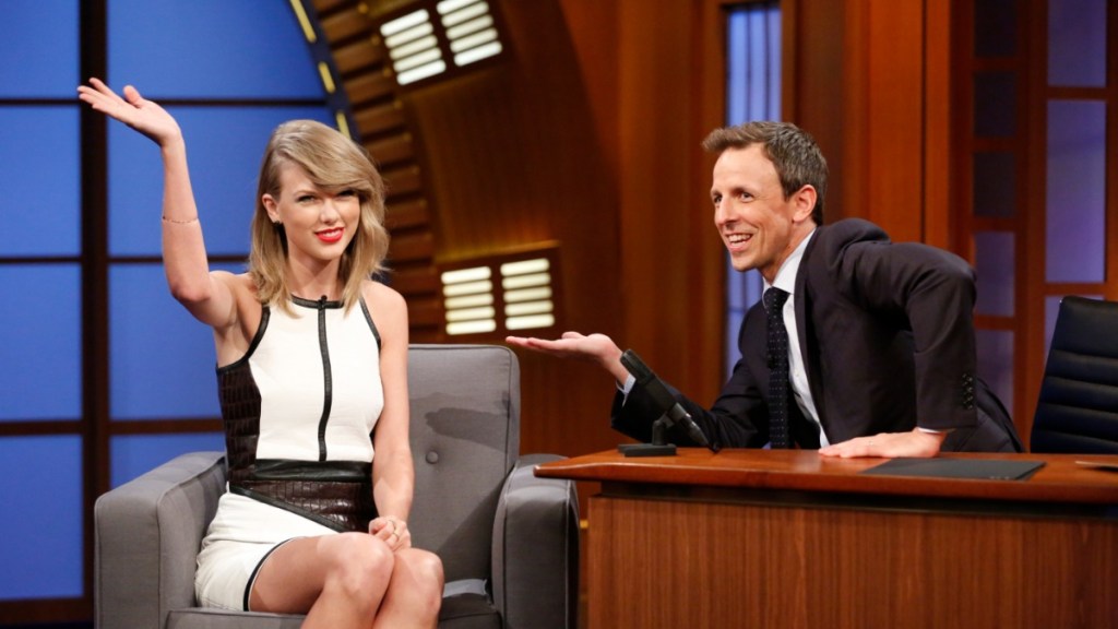 fans taylor swift seth myers