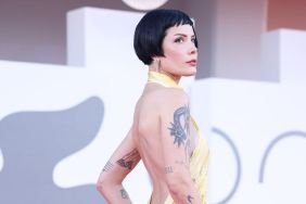 Halsey attends "The Smashing Machine" red carpet during the 82nd Venice International Film Festival on September 01, 2025 in Venice, Italy.
