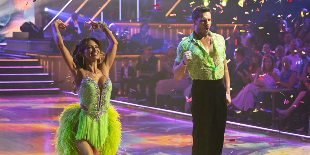 DWTS Hilaria Baldwin and Gleb Savchenko 
