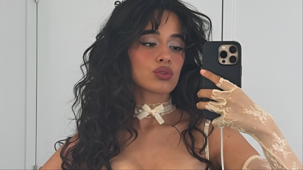 instagram camila cabello corset