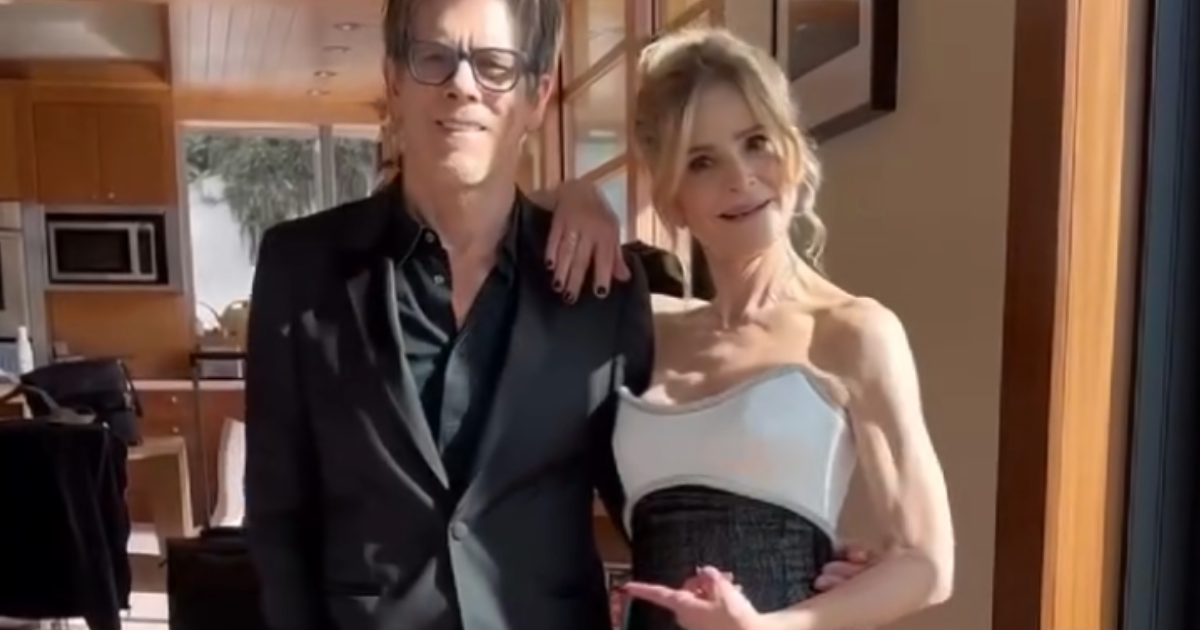 Kyra Sedgwick & Kevin Bacon’s Anniversary Video Is Equally Hot & Sweet