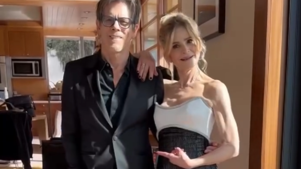 Kyra Sedgwick and Kevin Bacon anniversary video