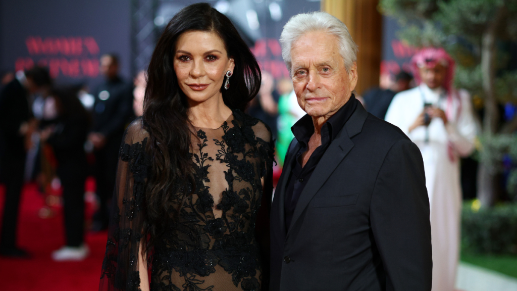 Michael Douglas and Catherine Zeta Jones