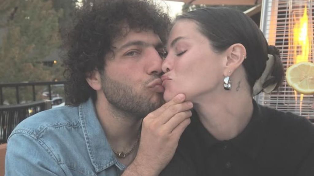 Selena Gomez Kisses Benny Blanco As She Stuns in Bikini