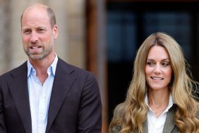 Prince William, Prince of Wales and Catherine, Princess of Wales arrive for a visit to the Natural History Museum's newly renovated gardens on September 4, 2025 in London, England