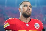 Fans Wonder 'Did Travis Kelce Get Hurt?' After His Headstand During Chiefs' Game