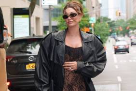 Photo: Watch Hailey Bieber Do What She Does Best with Just Oversized Coat