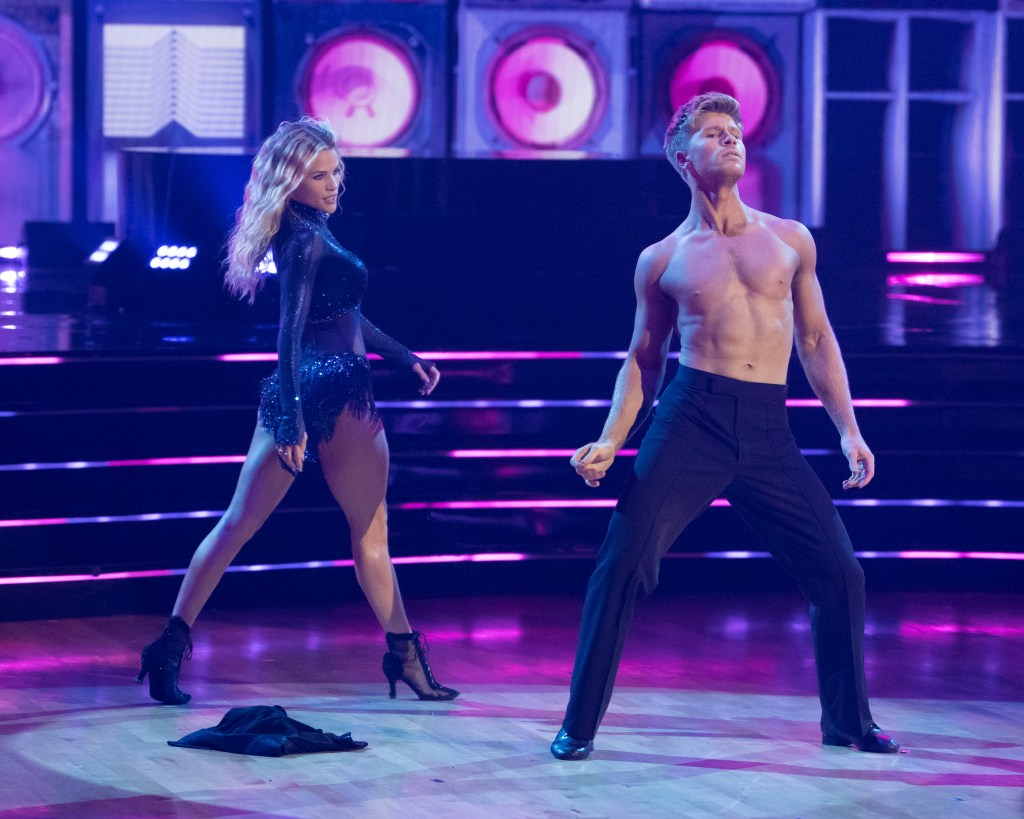Shirtless Robert Irwin on DWTS
