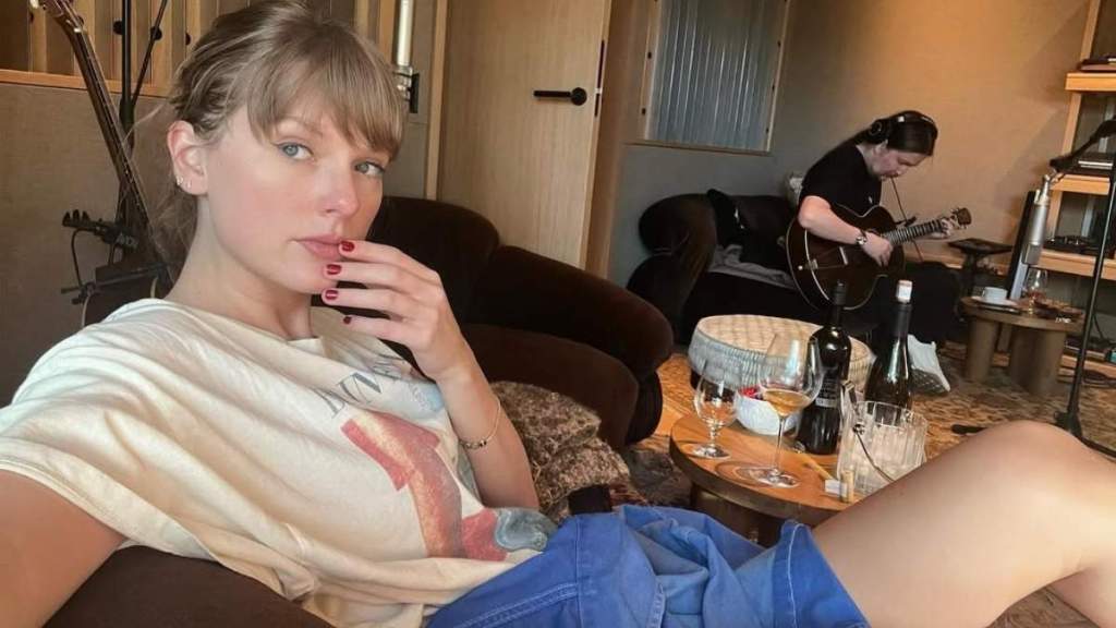 Taylor Swift Shares Intimate Studio Photos of New Album Songs in the Making