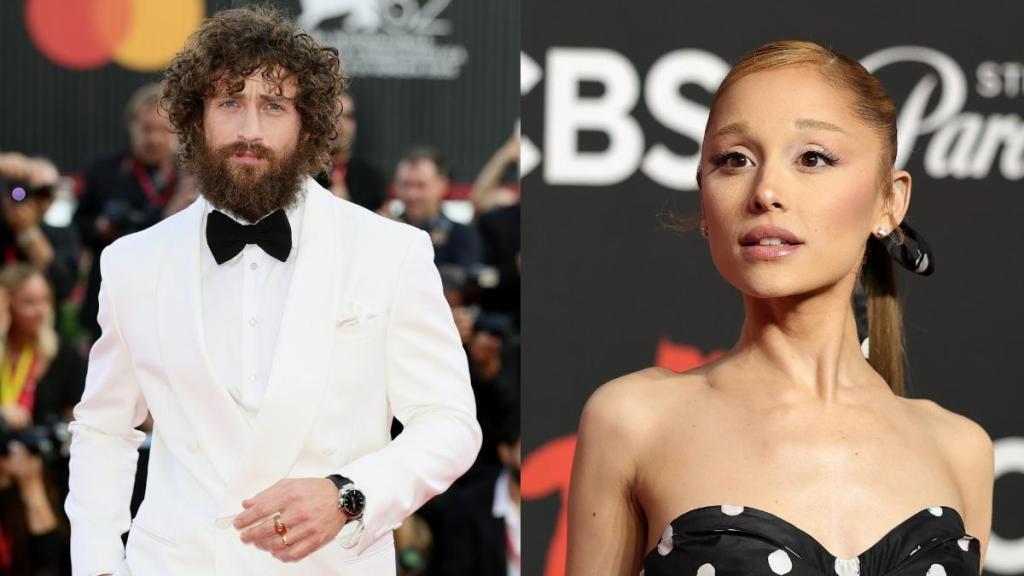 Aaron Taylor-Johnson & Ariana Grande