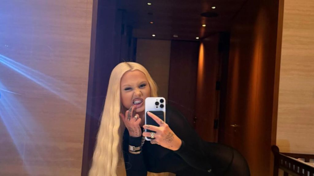 Alabama Barker Wearing Semi-Sheer Bodysuit Has Fans Calling Her 'Real King Kylie'